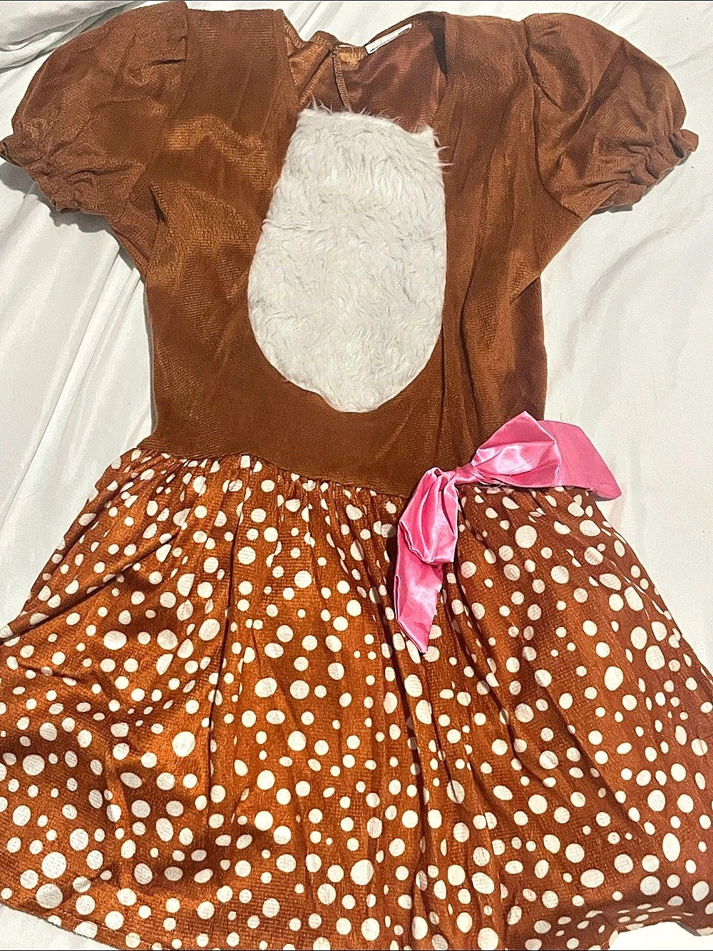 Brown Polka Dot Halloween Costume